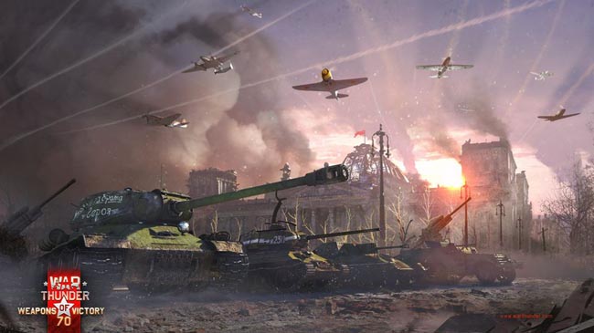 Самое крупное обновление игры War Thunder совпадает с 70-й годовщиной победы в Великой Отечественной войне