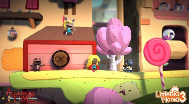 Вселенные LittleBigPlanet и Adventure Time объединяются