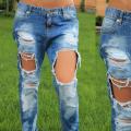 How to make fashionable ripped jeans yourself