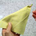 How to make a bird from fabric with children